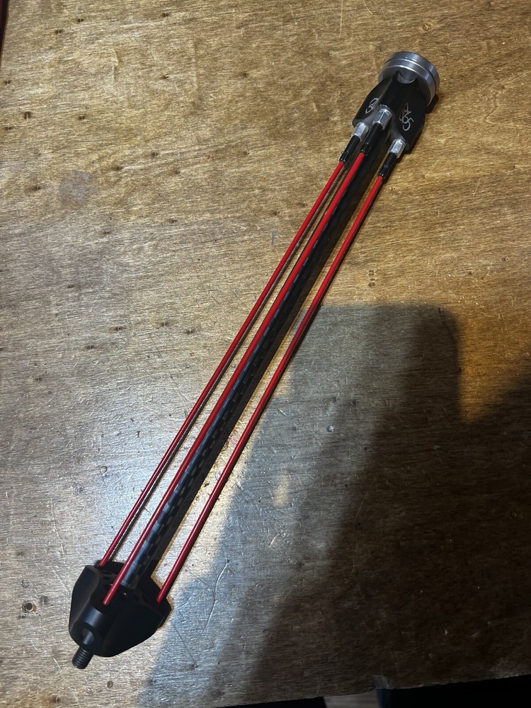 365 Archery Modify Red Stabilizer 10”