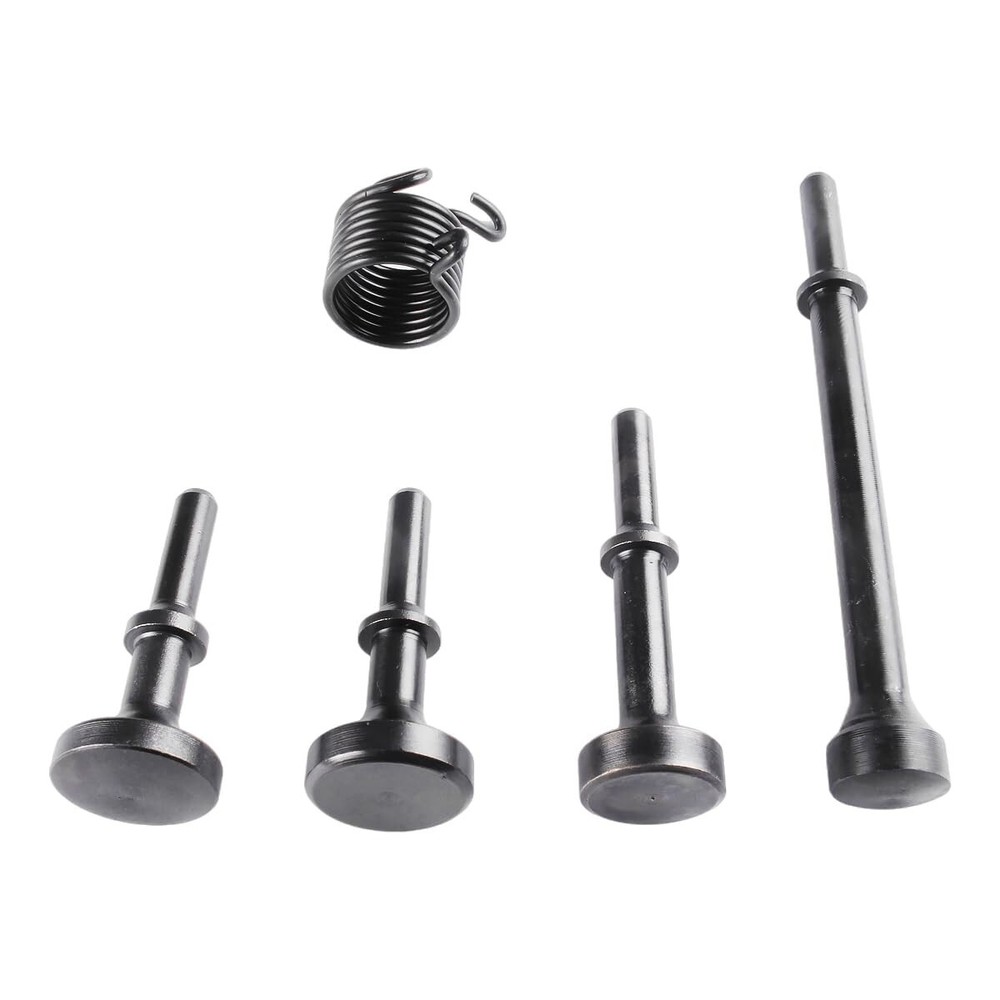 Anndason Smoothing Pneumatic Air Hammer Chisel Bits Tools Kit Set Spring 5 Pcs