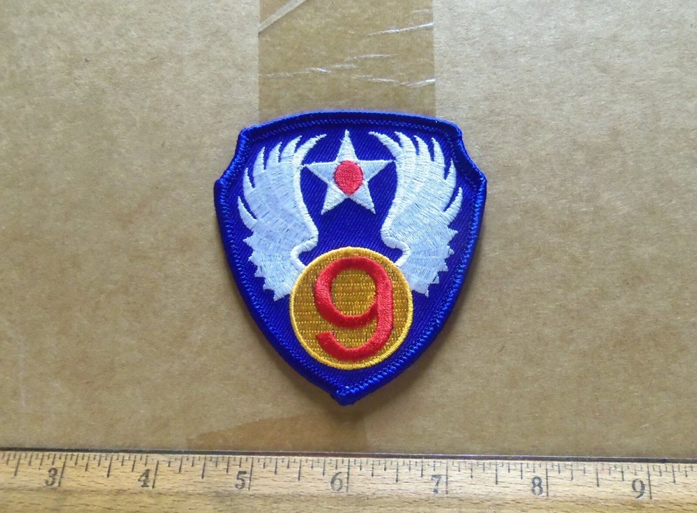 US Air Force - 9th Air Force Embroidered Patch