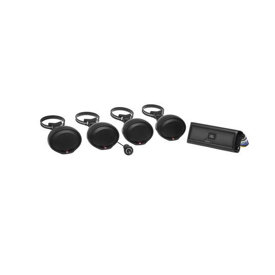 2 JBL Cruise X Weather resistant 4 channel multi application Bluetooth Audio