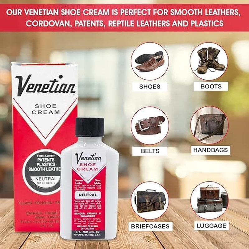 Shoe Cream, 3 Ounces, Neutral