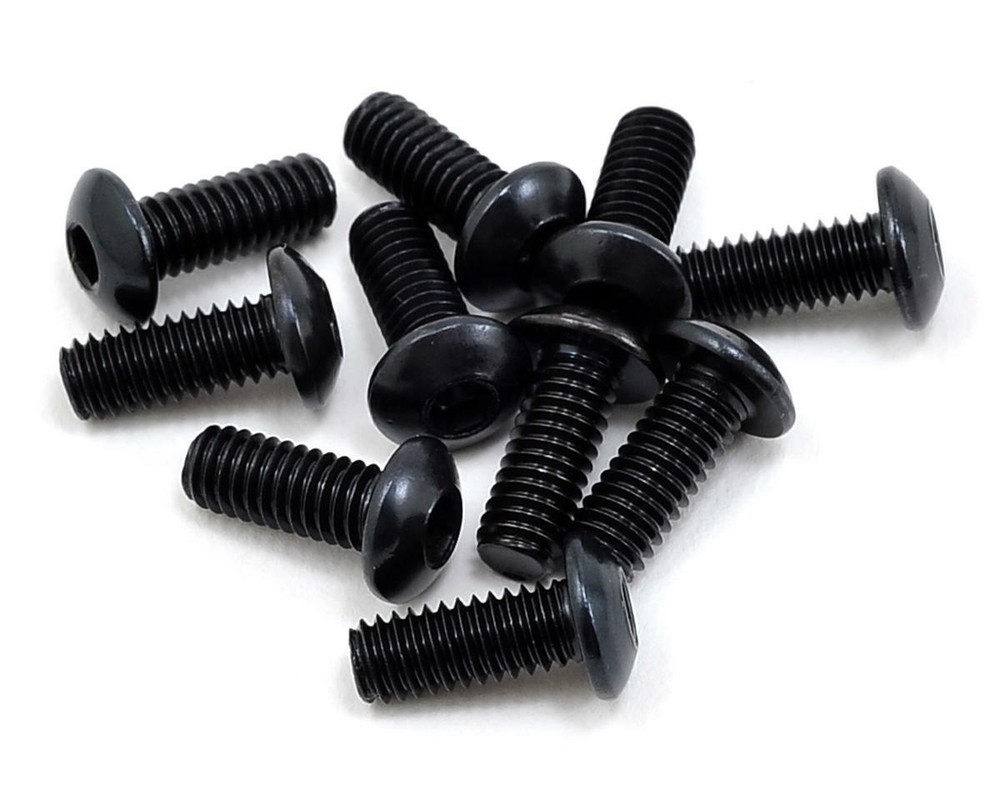 Tekno RC 4x10mm Button Head Screw (10) [TKR1443]