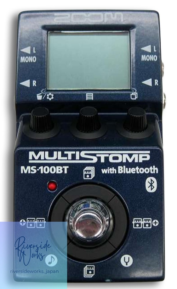 ZOOM Multi-Effects Pedal MultiStomp MS-100BT