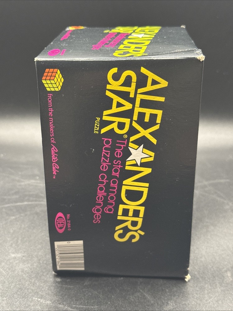 1982 Alexander’s Star Puzzle Ideal Rubik’s Cube