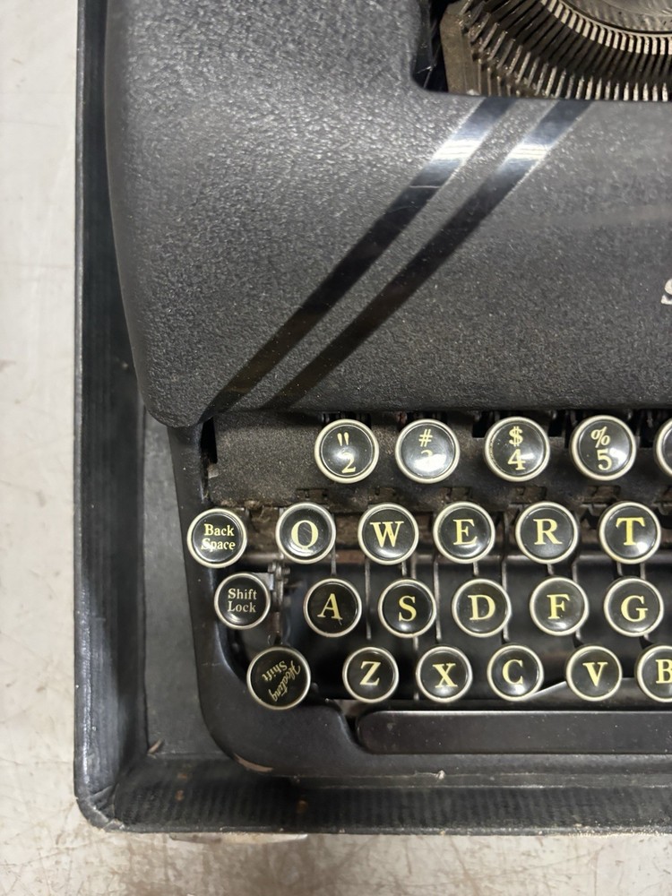 Smith-Corona Sterling Typewriter - Black