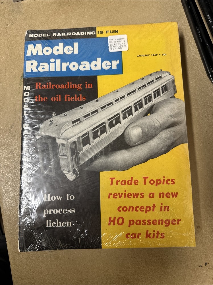 Model Railroader Magazine Complete Year 1960