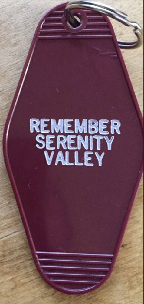 FIREFLY inspired "Serenity" keytag