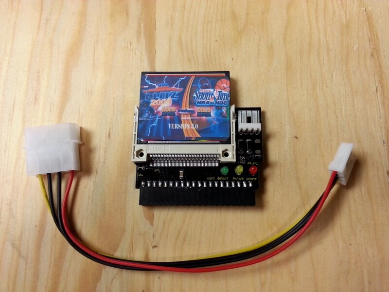 BLITZ GOLD/SHOWTIME GOLD VERSION 3.0 NEW COMPACT FLASH CARD (DIRECT INSERTION)