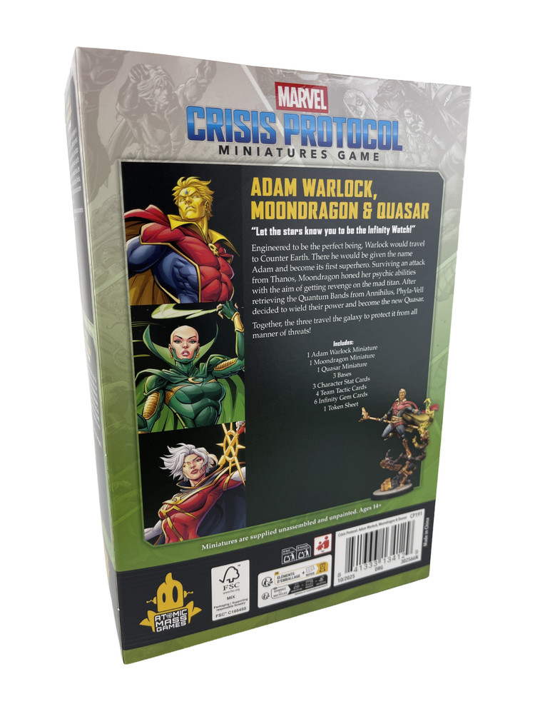 Marvel Crisis Protocol Adam Moondragon Quasar Miniatures Game