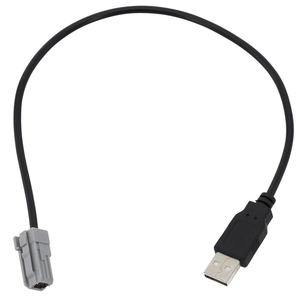Black Car Cable USB to MP3 Data Line Adapter for Direct Installation