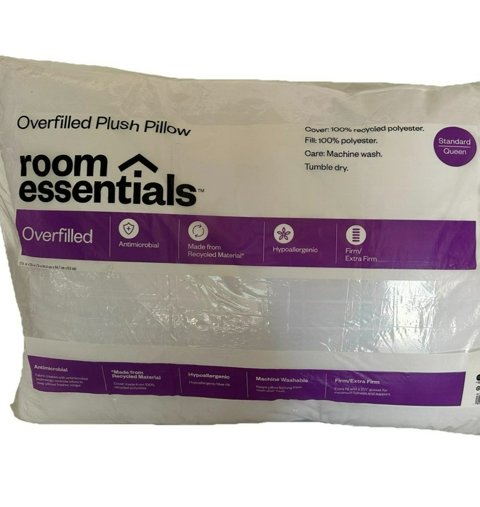 Room Essentials Overfilled Plush Pillow Room Essentials Standard/Queen