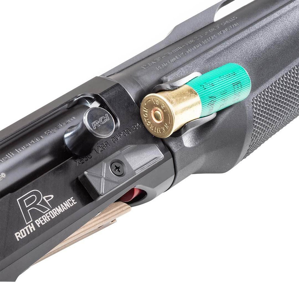 Roth Performance Oversize Carrier/Bolt Release Button, Shotgun, for Benelli BLK