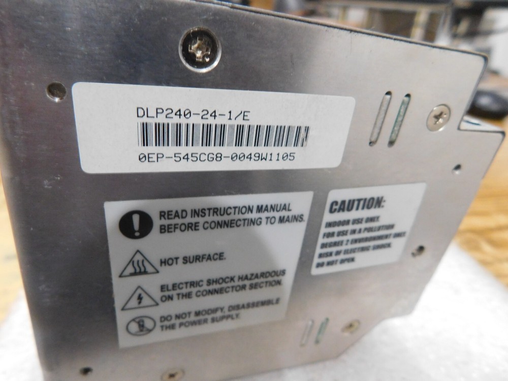 Lambda Model: DLP240-24-1/E DIN Rail Mount Powerr Supply.