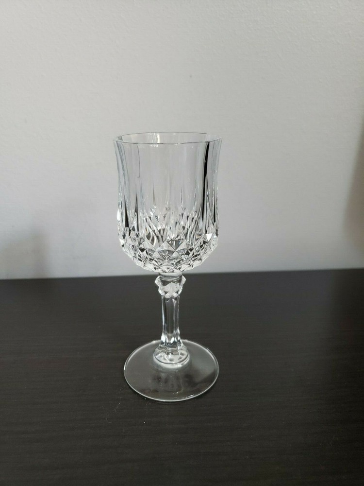 Crystalline liqueur stem glass