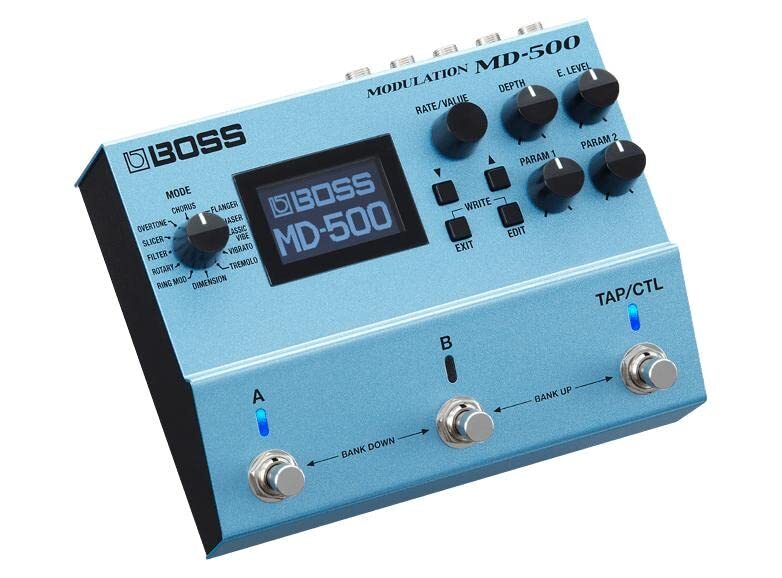 Boss MD-500 Modulation Effector Guitar Pedal Multi Effector Blue