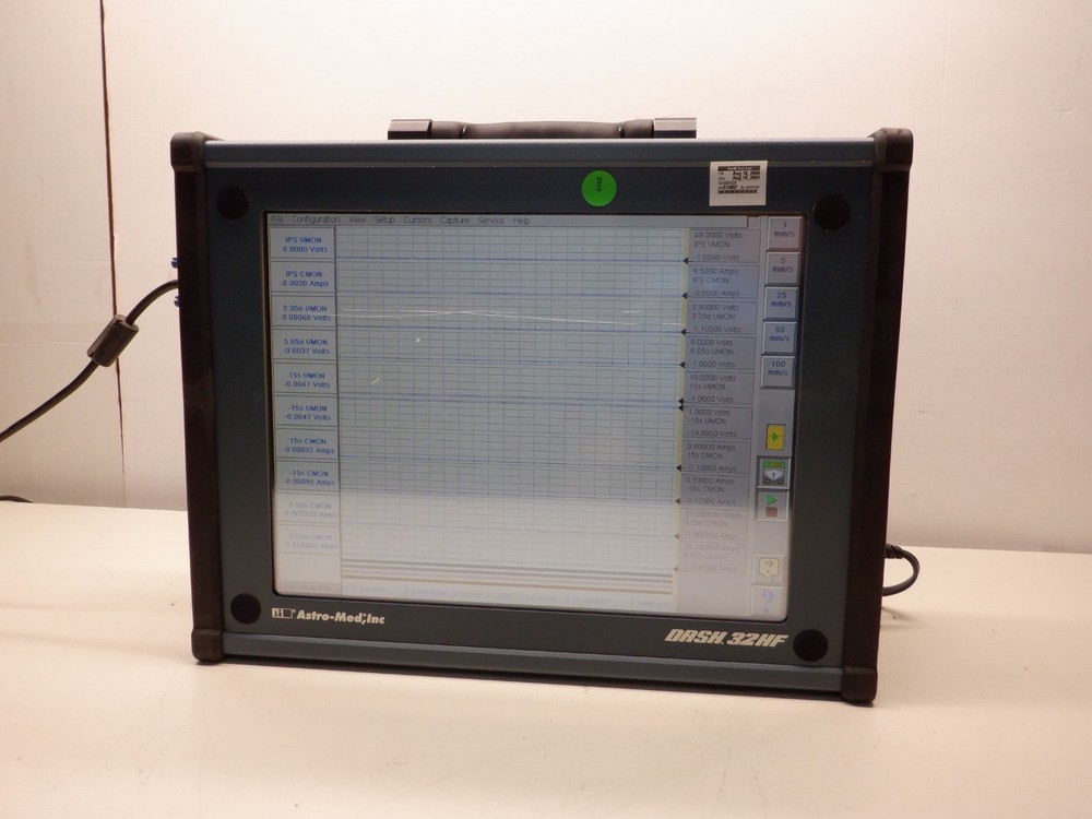 ASTRO-MED DASH 32HF HIGH FREQUENCY DATA RECORDER