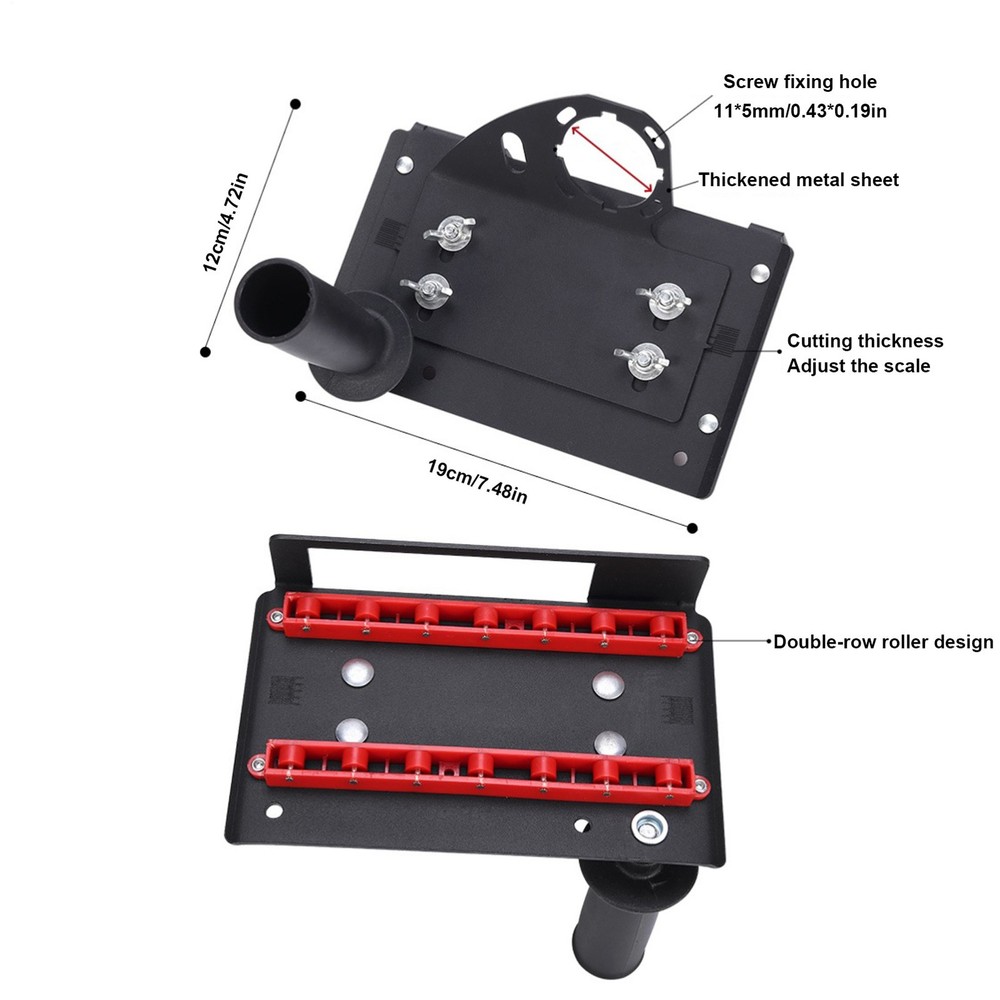 45 Degree Metal Tile Cutting Bracket Chamfering Tool for 100 Type Angle Grinder