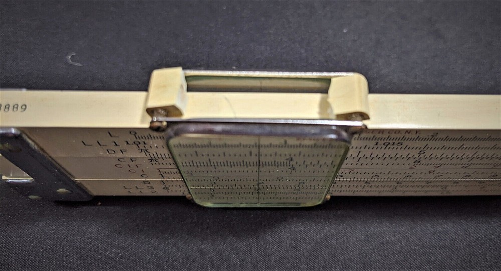 Keuffel & Esser Slide Ruler 4081-3 With Leather Case
