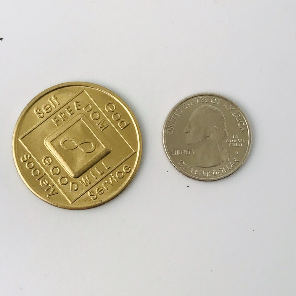 Narcotics Anonymous Eternity Medallion English NA Token