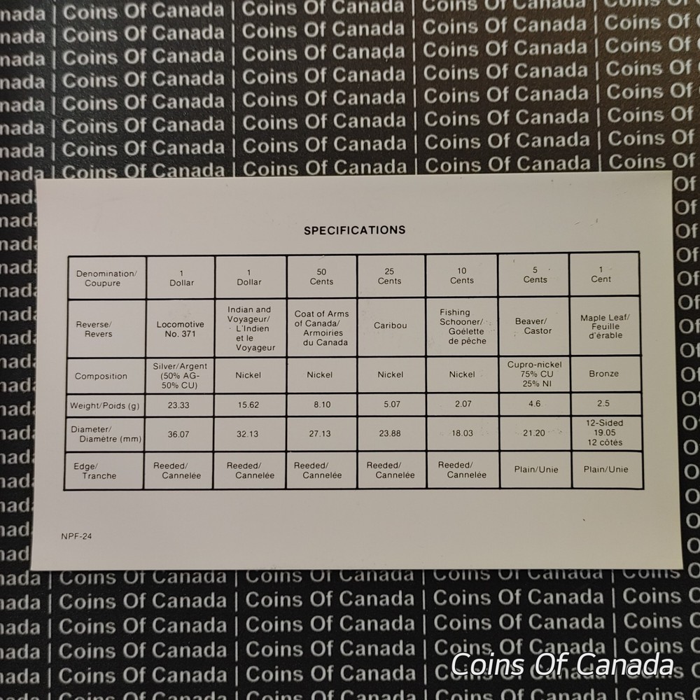 1986 Canada 7 Coin Proof Set - With Special Edition Silver Dollar #coinsofcanada