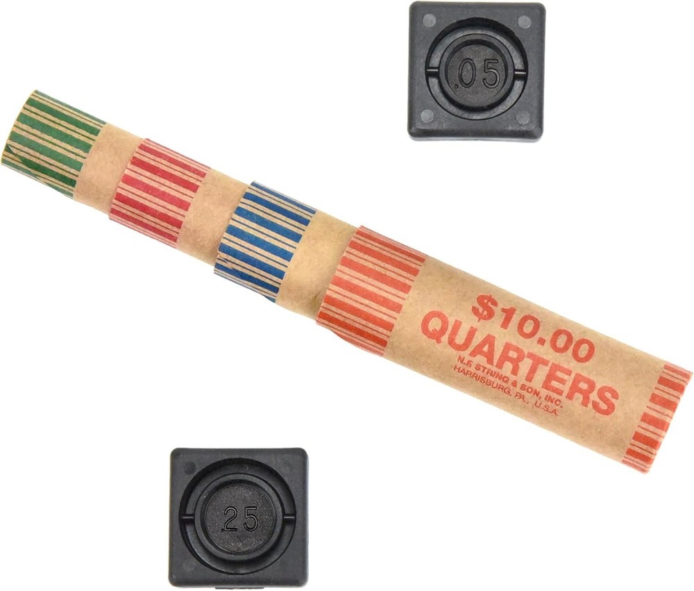 USA Made 150 Coin Wrappers with Crimper Tool - Durable & Convenient Solution