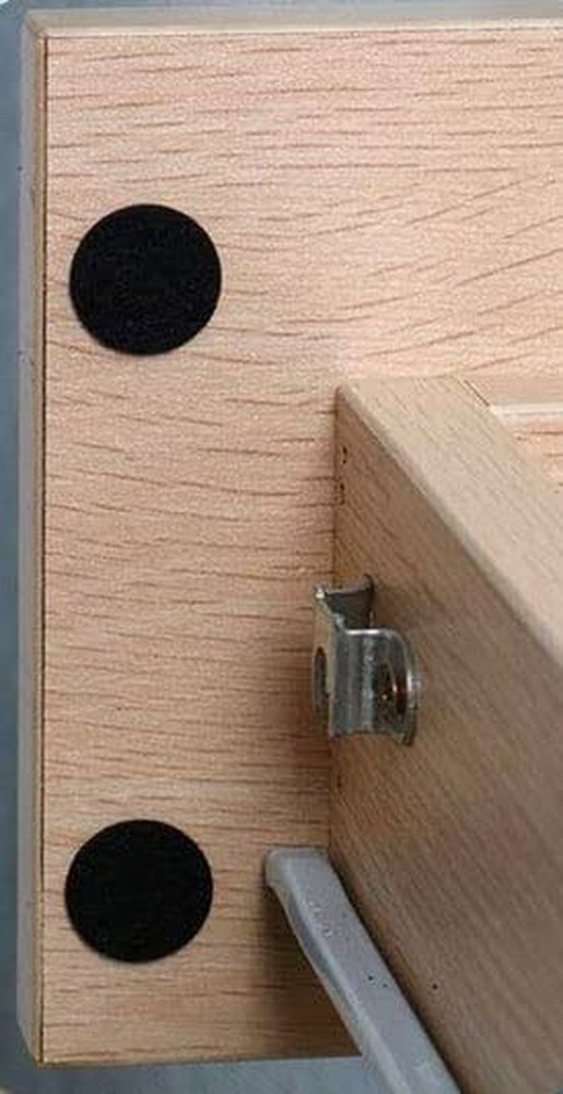 48 Pieces Grey Self Adhesive Felt Bumpers