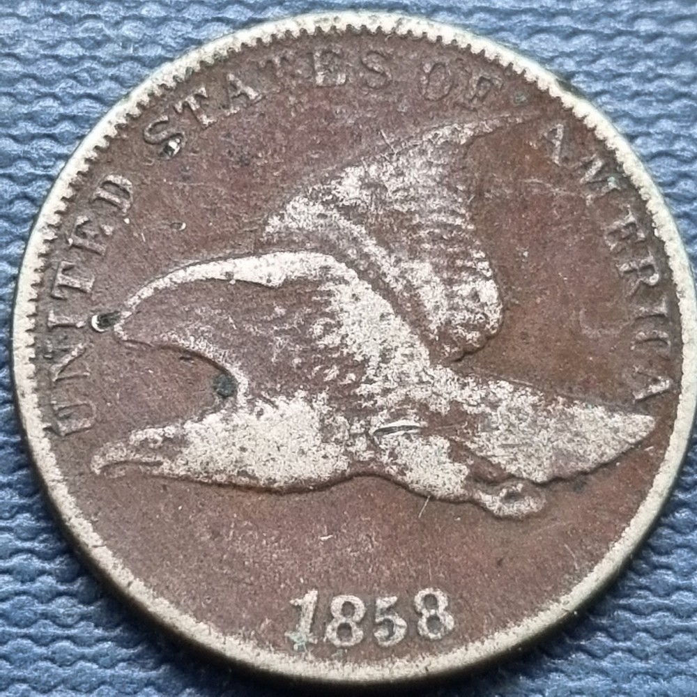 1858 Flying Eagle Cent 1c Better Grade #97060