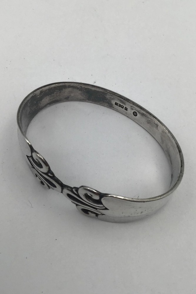 Horsens Solvvarefabrik Silver H.C. Andersen Serving Ring