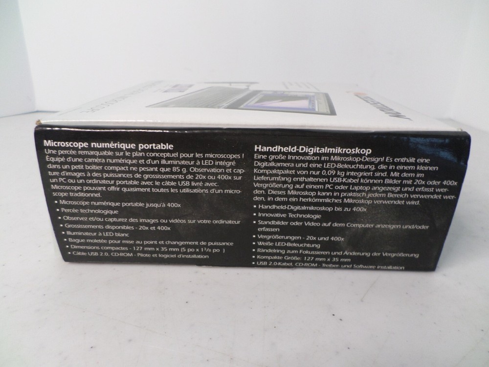 Celestron Handheld Digital Microscope 20x and 400x Model 44300