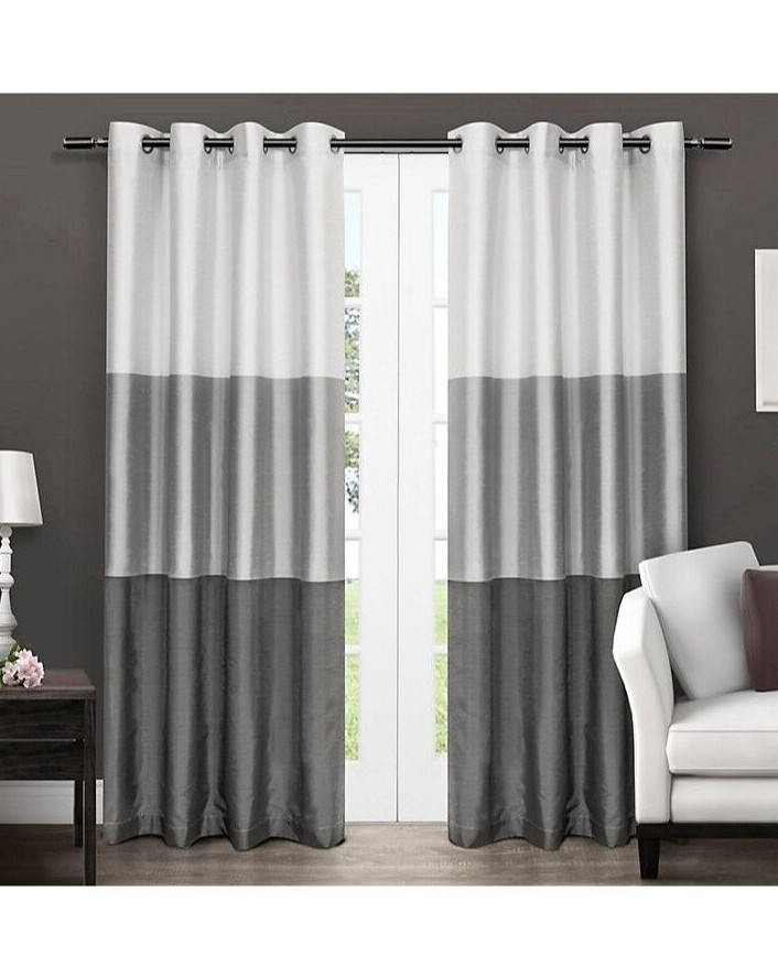 Chateau Riva Grommet Top Window Panels- Pair