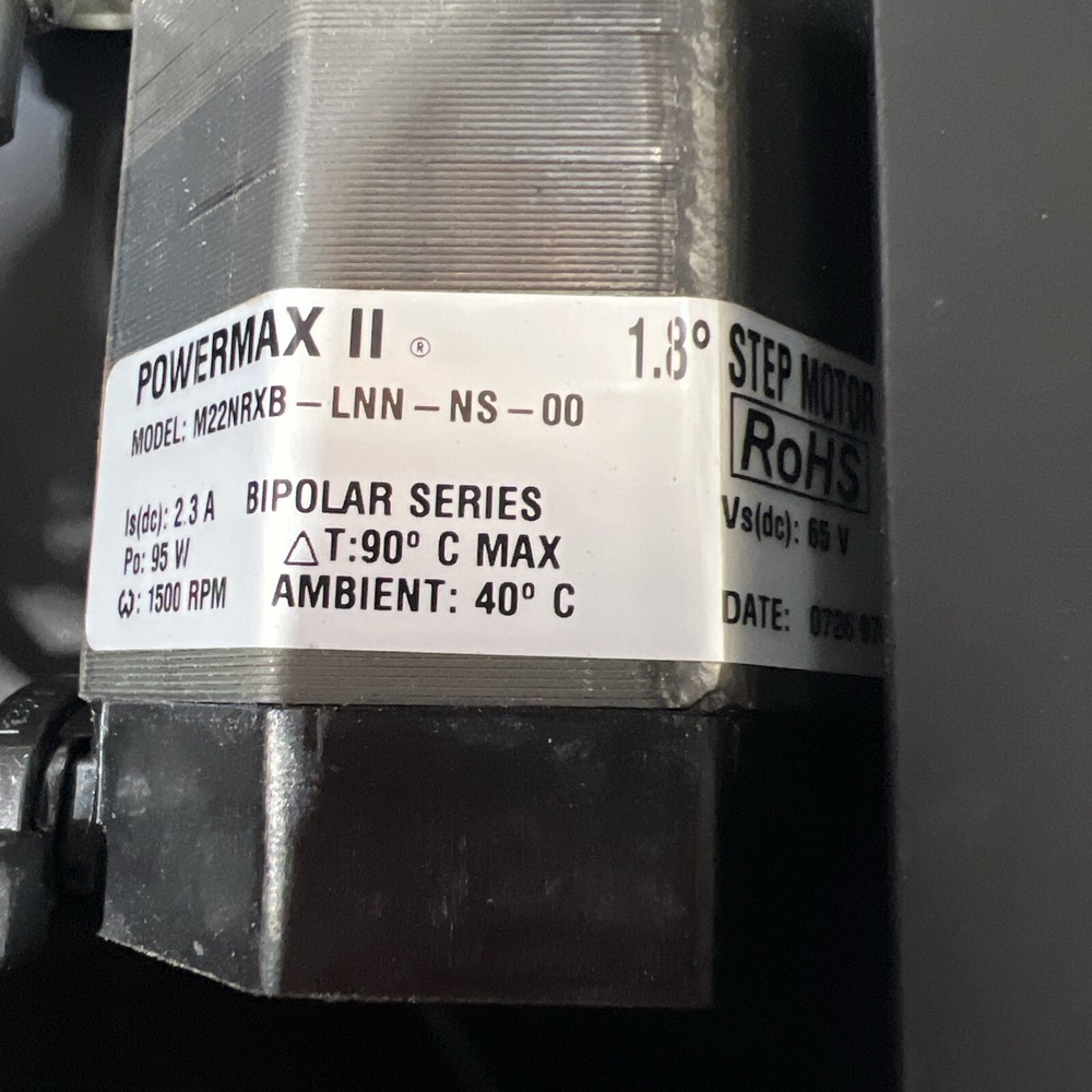 Intelitek Prolight Turning Center Linear Rail Screw & Power max Stepper Motor