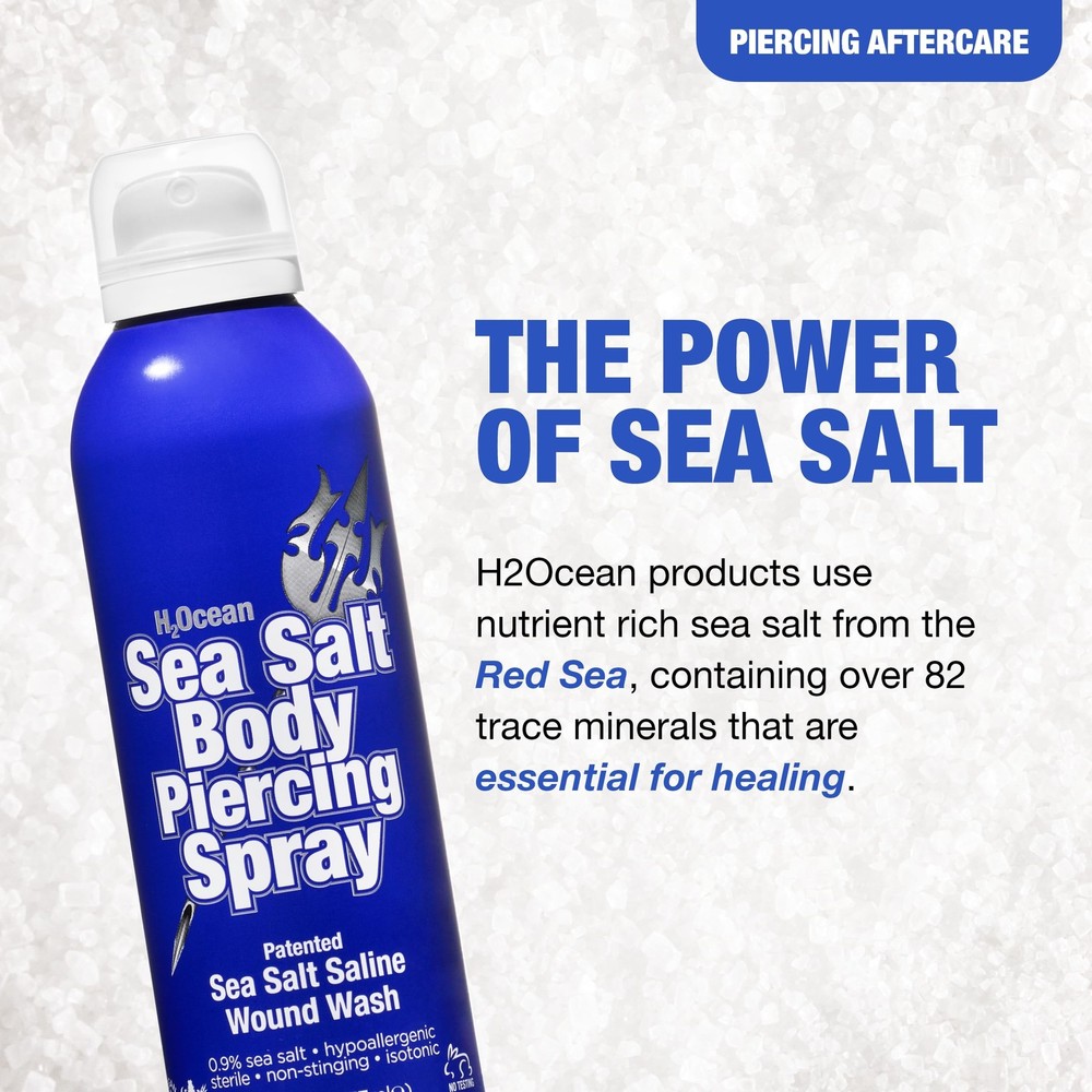 H2Ocean Sea Salt Body Piercing Spray