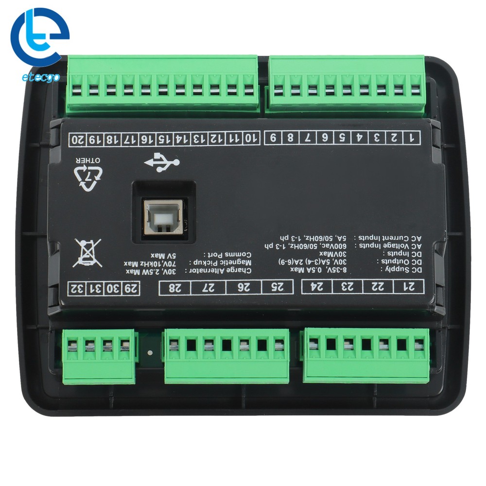 Control Module Replace Deep Sea Generator Controller DSE4520MKII Control Panel