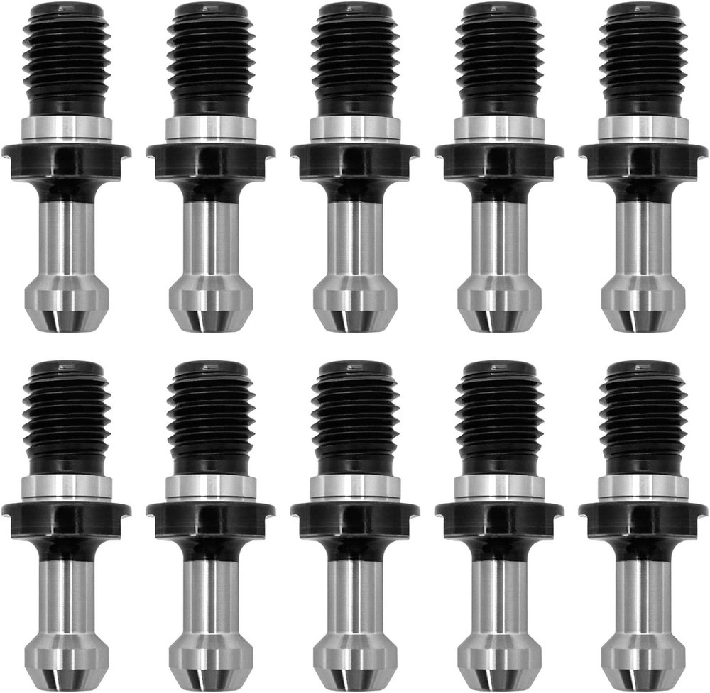 10Pcs CAT40 45°Pull Stud Retention Knob for HAAS CAT 40 CNC Tool Holder Replace#