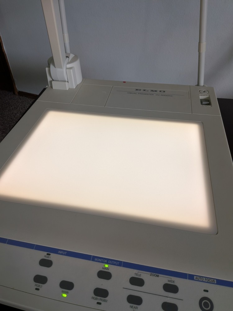 Elmo Visual Presenter HV-5000 XG Tested W/ Remote