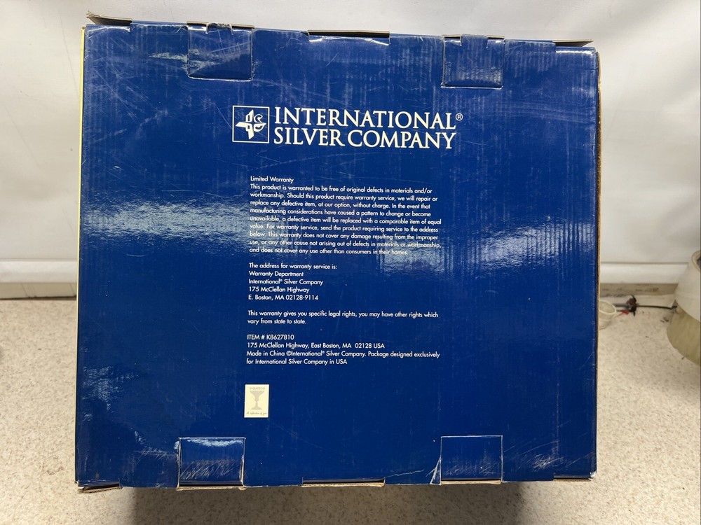 International Silver Co 100 Piece Set Dennison Flatware Serv For 12 NEW