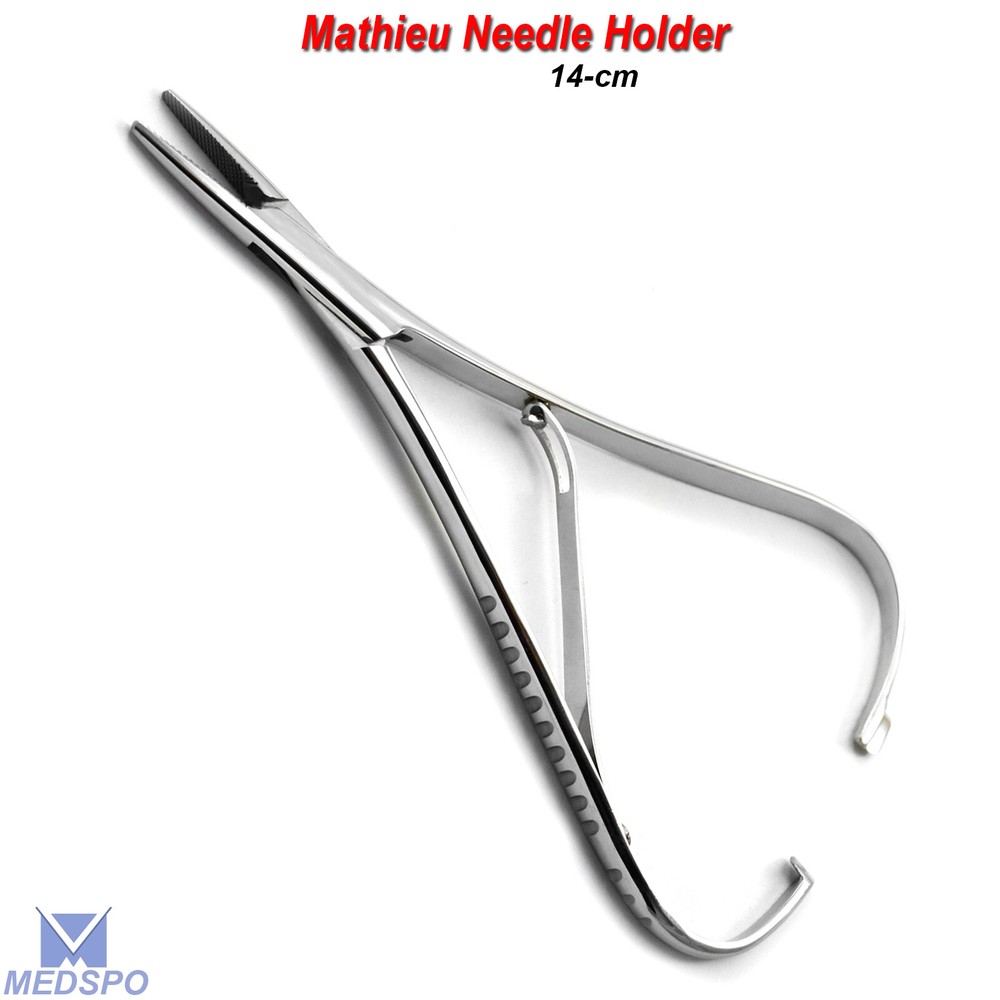 Dental Elastic Mathieu Needle Holder Forceps Band Ligating Surgical Instruments