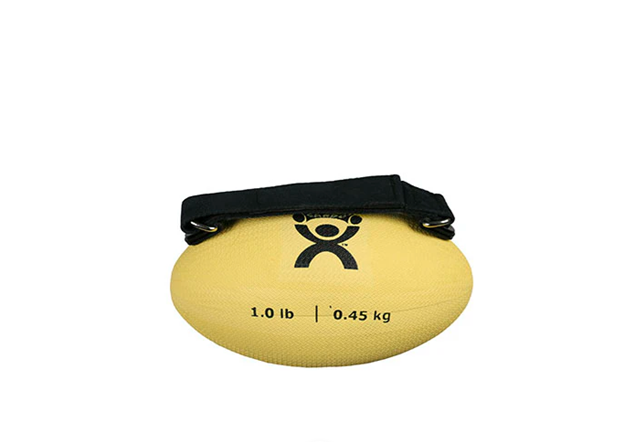 CanDo Handy Grip weight ball - 1 lb - Tan