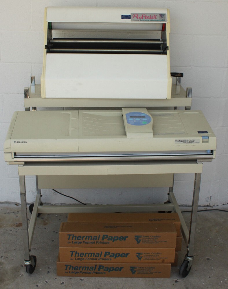 VARITRONICS ProImage XL 3000 Poster Printer & ProFinish Laminating System