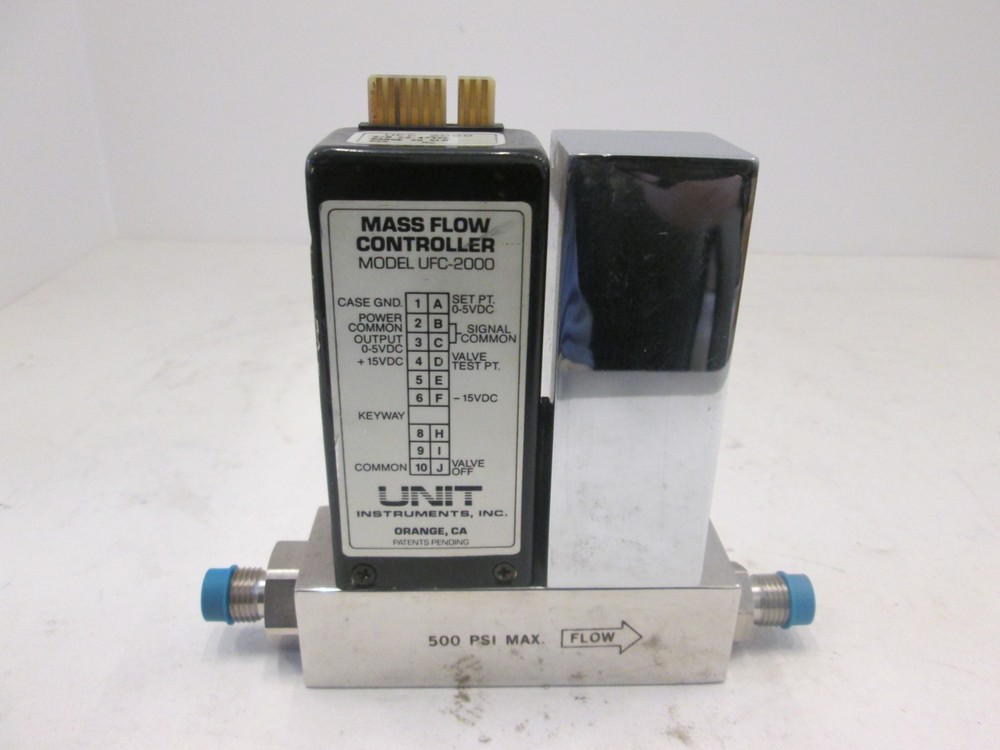 Unit UFC-2000, Mass Flow Controller MFC, H2, 30 SLM, Used