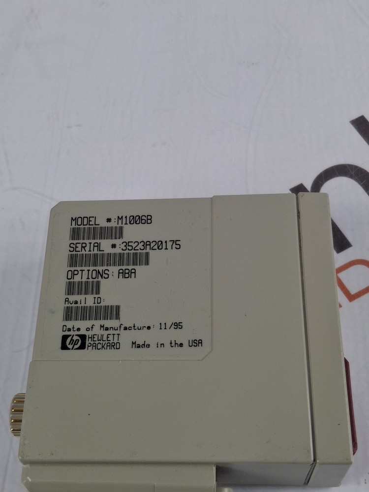 Philips M1006B Single Parameter IBP Module