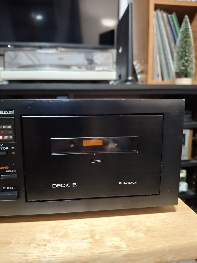 YAMAHA K-60 DOUBLE CASSETTE DECK , JAPAN (FULL TESTED )