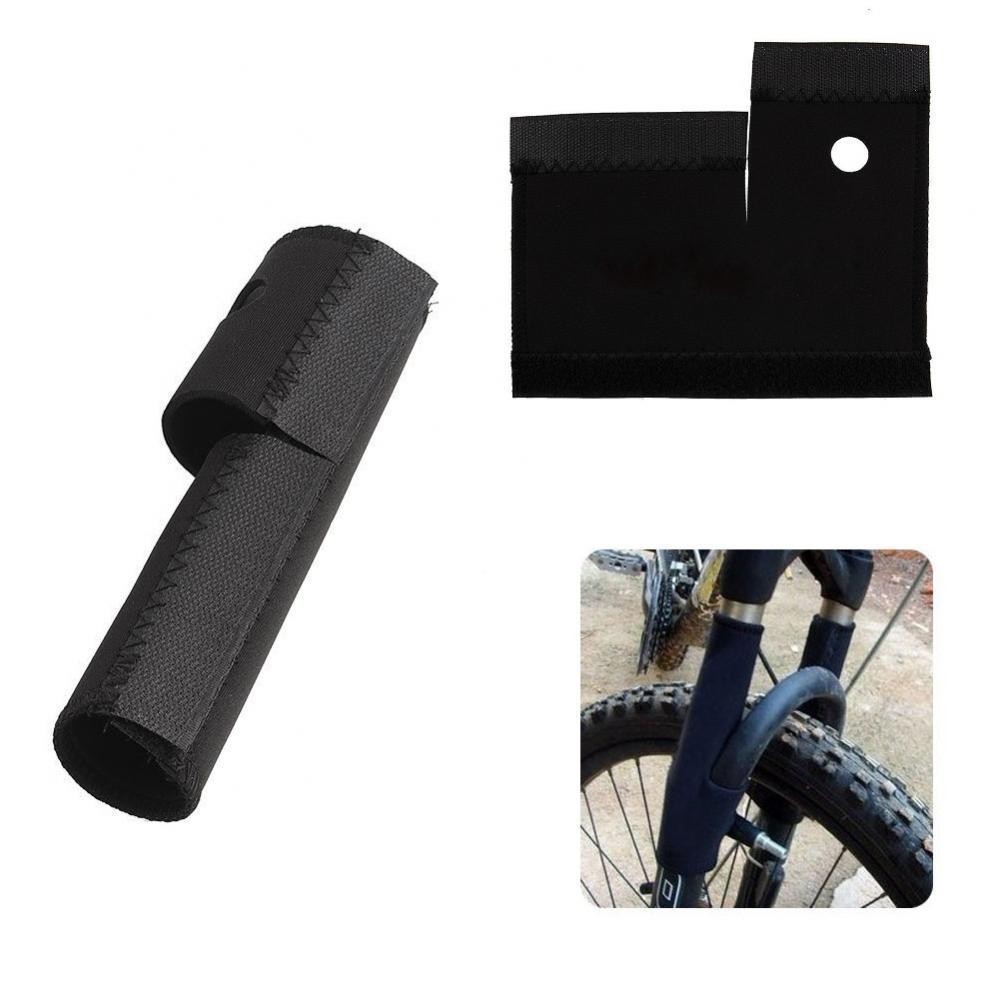Mountain Bike Front Stay Fork Protection Cover Frame Protective Wrap Pad