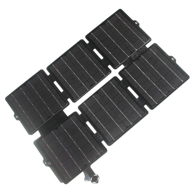 5V/12V Solar Panel Cell Charger 30W USB Foldable Solar Panel for Smartphones