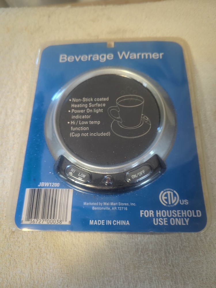 Electric Beverage Coffee Tea MUG WARMER  in Package New