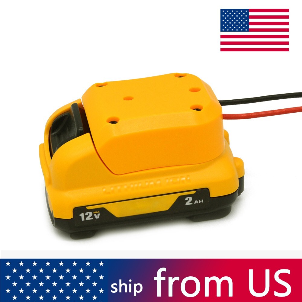 Adapter for DEWALT 12v Max Battery Adapter Connector,Power Tool Battery Adapter