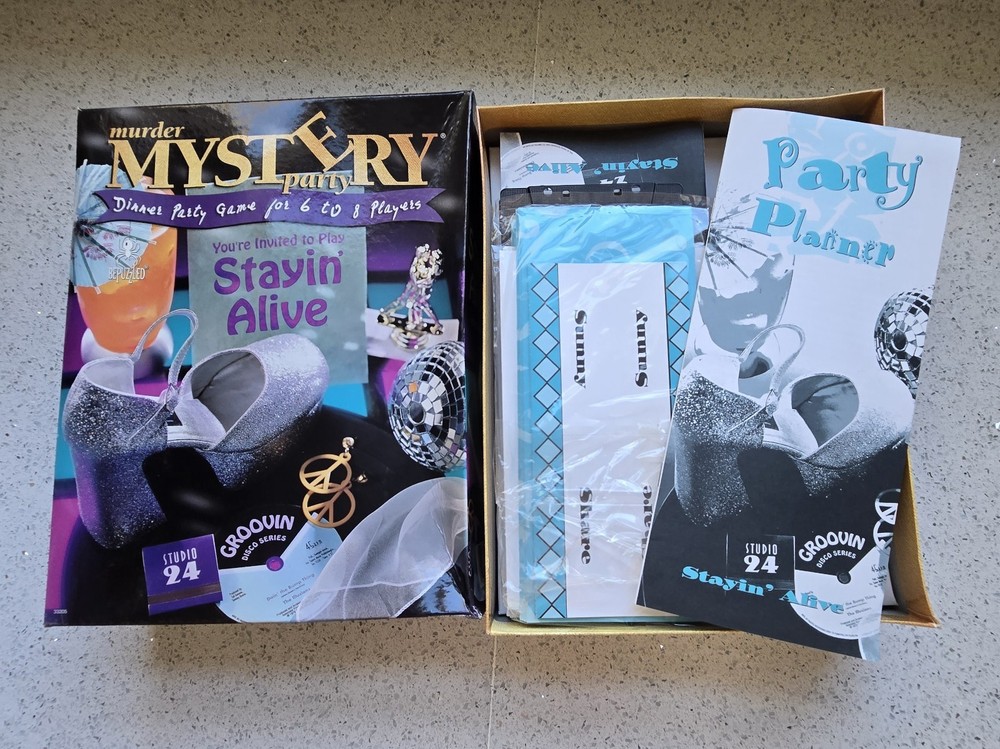 Murder Mystery Party Staying Alive