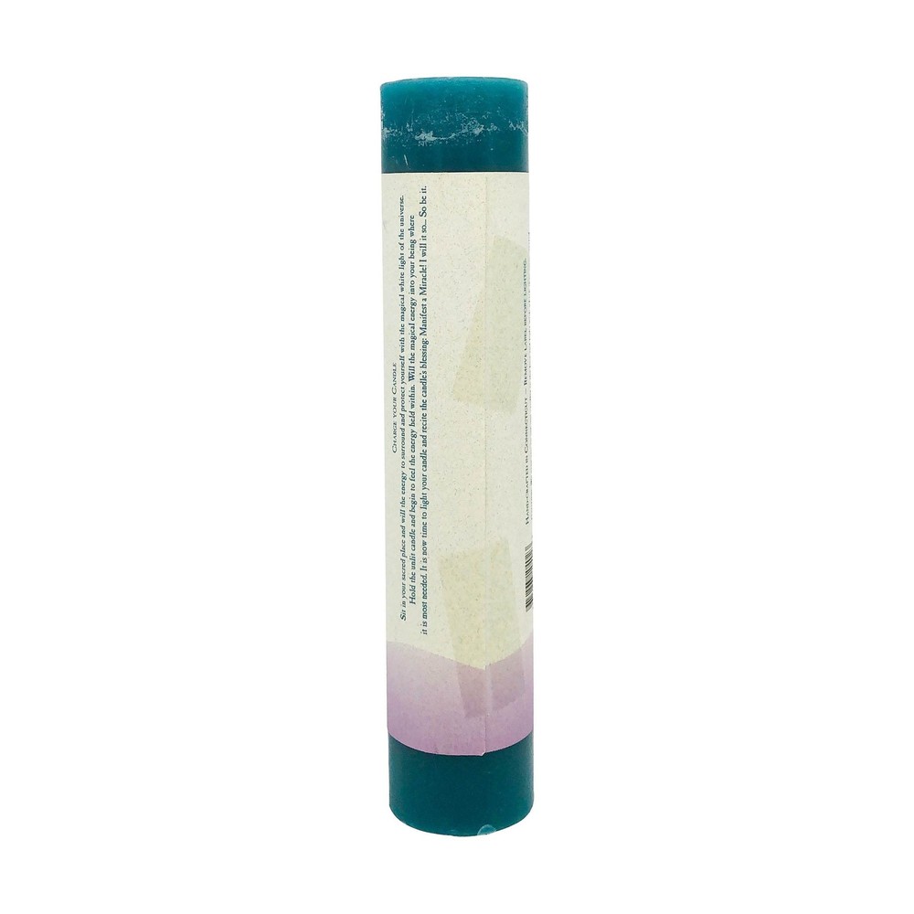 CRYSTAL JOURNEY Candle Pillar Angels Influence, 1 EA