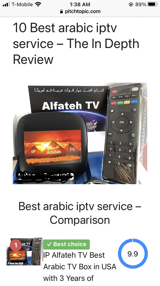 Best Arabic TV Box 2 Years Android افضل جهاز قنوات عربية فى امريكا عامين