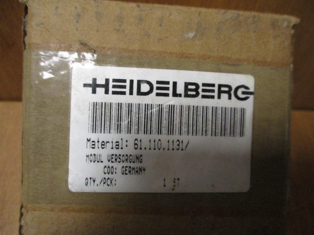 HEIDELBERG PRESS SENSOR MODULE PBC VERSORGUNG PART#61.110.1131/ SEALED